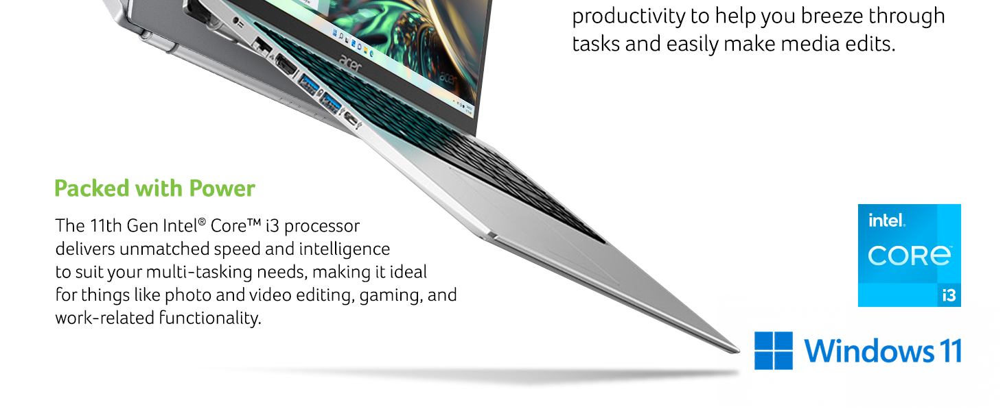 11th gen generation intel core i3 processor edit photo video pictures gaming work job office home
