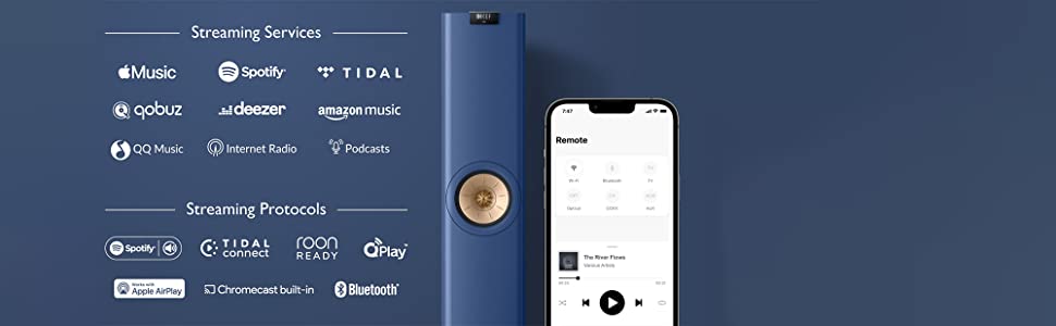 KEF LS60 Connectivity