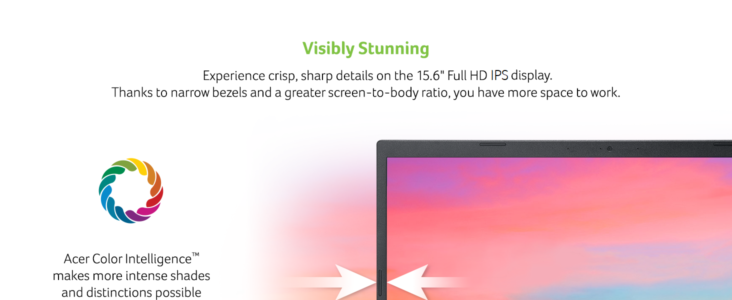 is acer aspire 5 a good laptop full hd fhd display screen narrow micro edge bezel