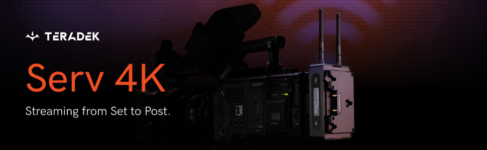 teradek serv 4k streaming from set to post remote production stream video live 