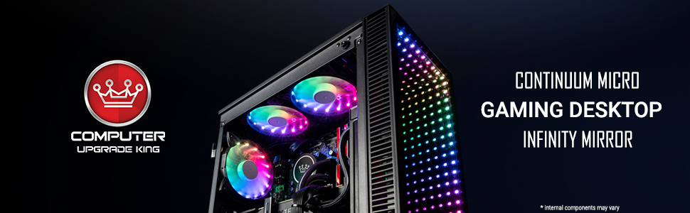 custom pc desktop gaming cuk micro continuum infinity rgb micro amd nvidia rtx ryzen 2070