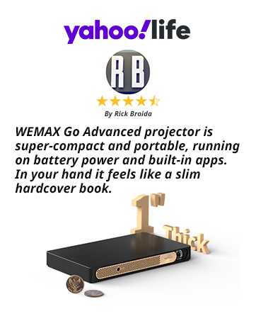 WEMAX Go Advanced Projector Portable Laser Projectors