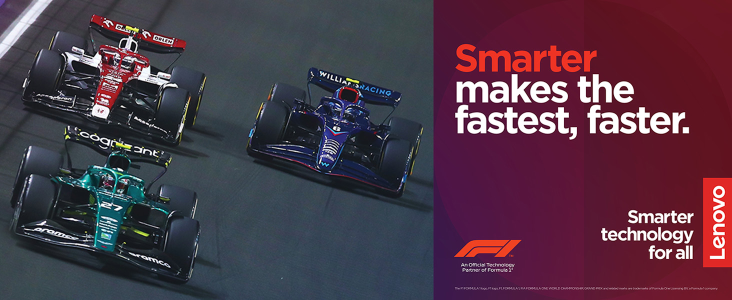 Lenovo and F1 racing